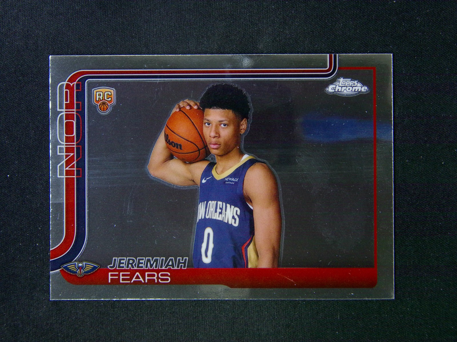 2025-26 Topps Chrome Jeremiah Fears #257 RC Rookie Variation SSP