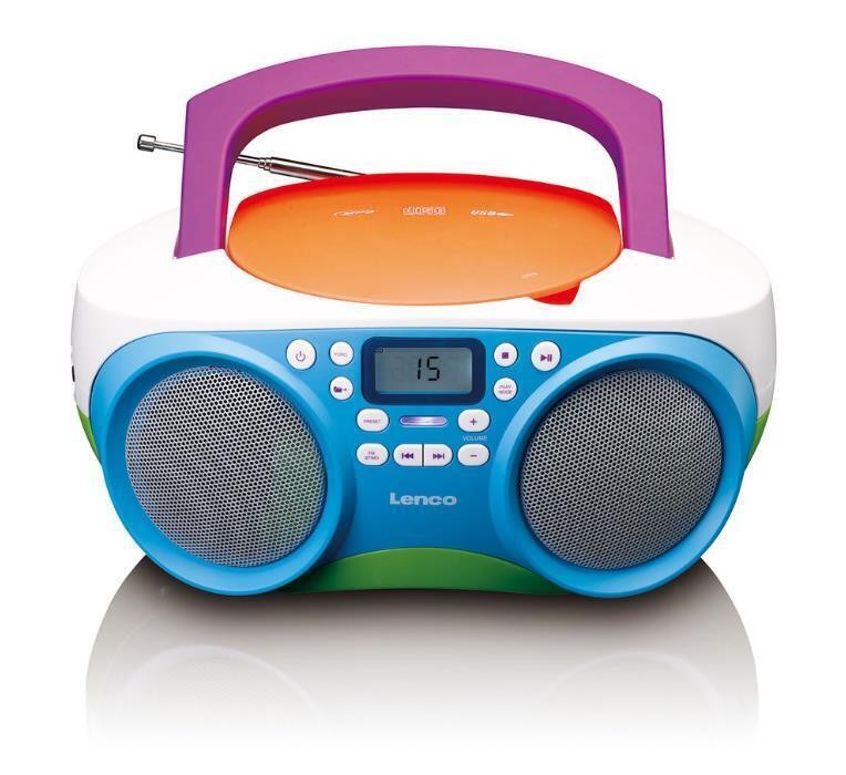 Lenco SCD41 radio Portatile Multicolore - 4