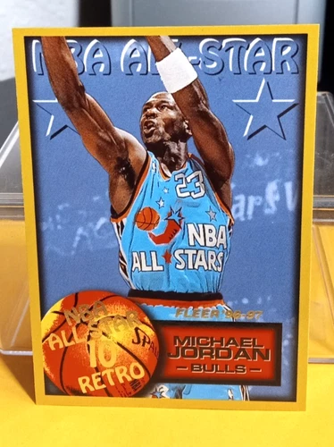 1996-97 Fleer NBA All-Star Retro Michael Jordan #282 - HOF