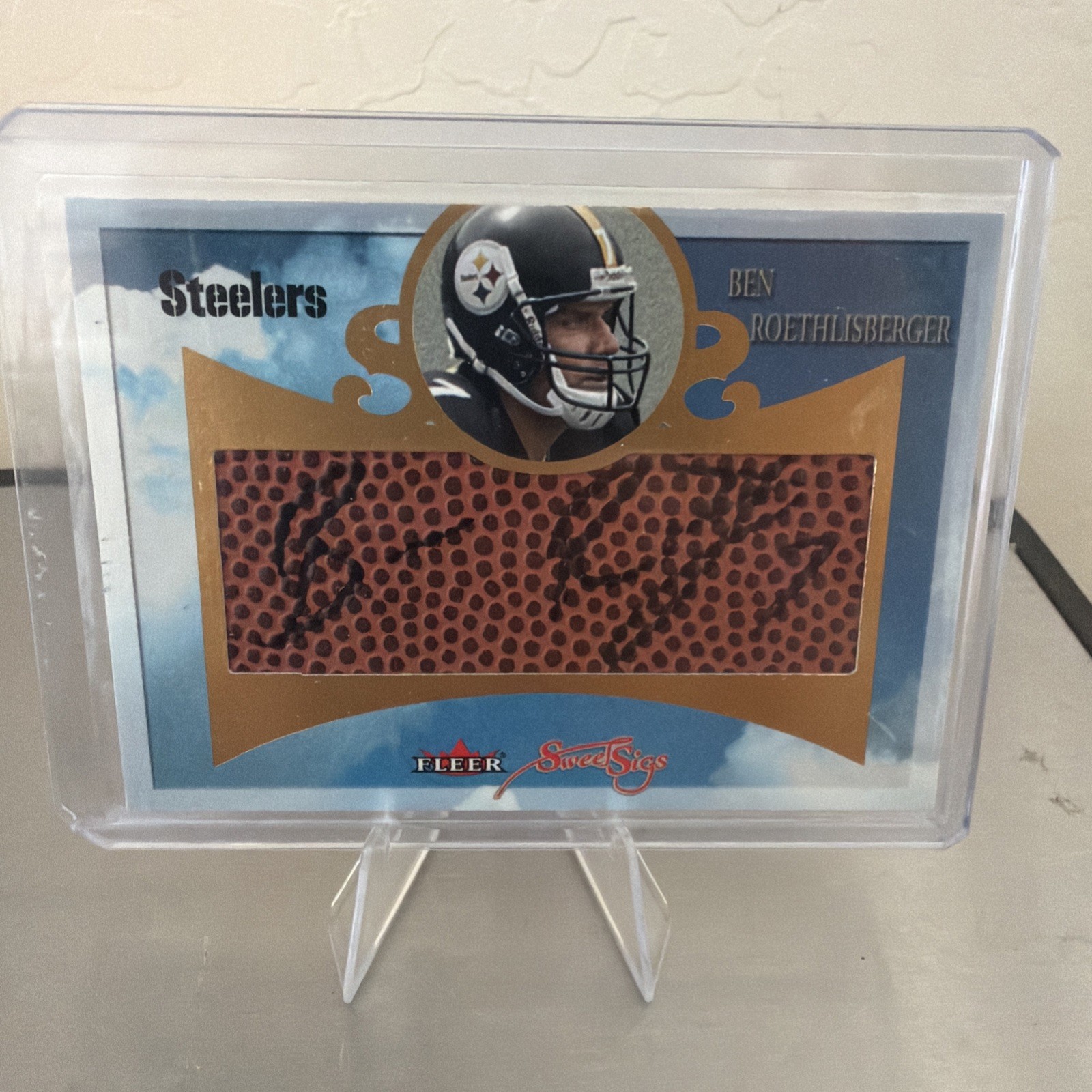 Ben Roethlisberger Fleer Sweet Sigs Autographs #SSABR Copper
