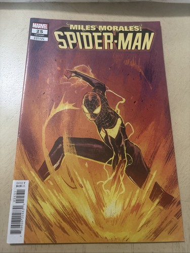 MILES MORALES SPIDER-MAN # 25 MANHANINI VARIANT SPIDERMAN 1