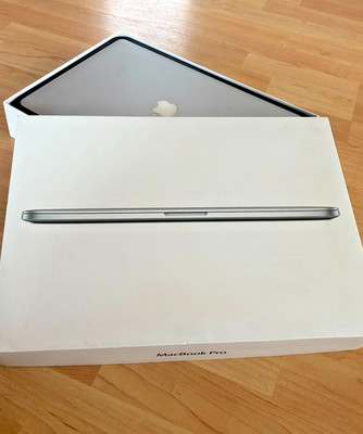 MacBook Pro Retina 15'' Anfang 2013 500GB mit Orginalkarton + Zubehör