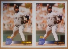 2001 TOPPS ARCHIVES #194 CALIFORNIA ANGELS [2] LEE SMITH HOF MINT 06628