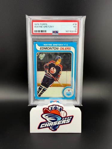 Wayne Gretzky 1979 Topps #18 Rookie RC PSA 3