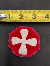 Korean War era US Army 4th Army foreign made patch.