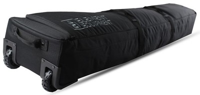 Element Equipment Wheeled Padded Ski Bag Double Black Ripstop 180