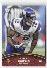 PERCY HARVIN #33 TOPPS VIKINGS