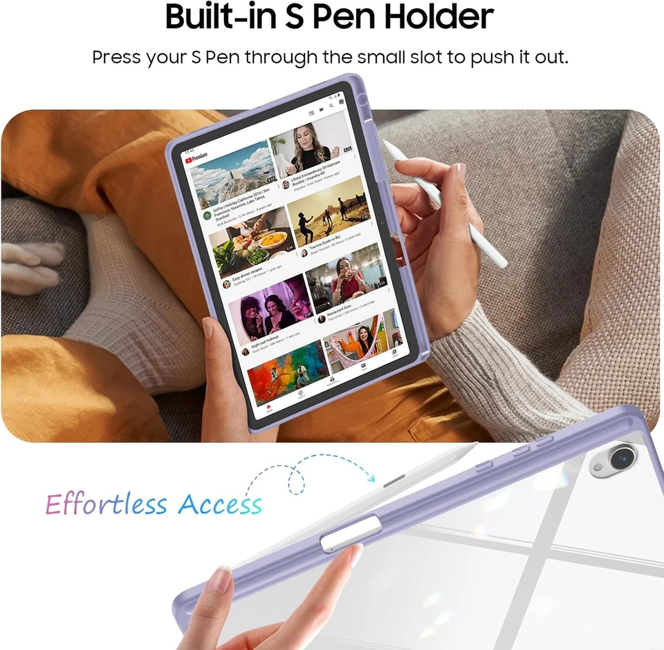Hybrid Slim Case for Samsung Galaxy Tab S11 5G 11 Inch 2025 Shockproof Cover - Image 4 of 4