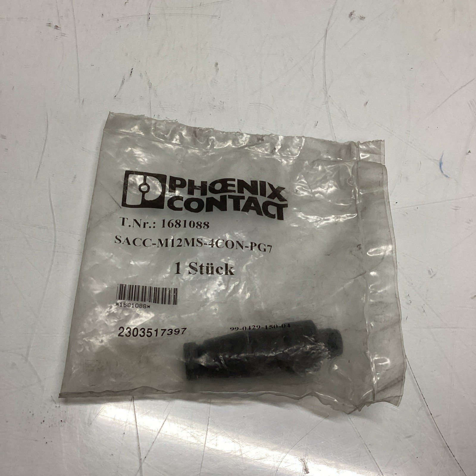 Phoenix SACC-M12MS-4CON-PG7 Position Circular Connector Plug O-141