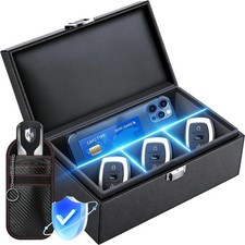 Faraday Box for Car keys, Signal Blocking Anti-Theft RFID Box  Extra Large 8.8
