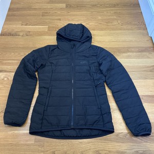 Louis Garneau Puffer Jacket Insulated Full Zip Cycling Bicycle Black Small