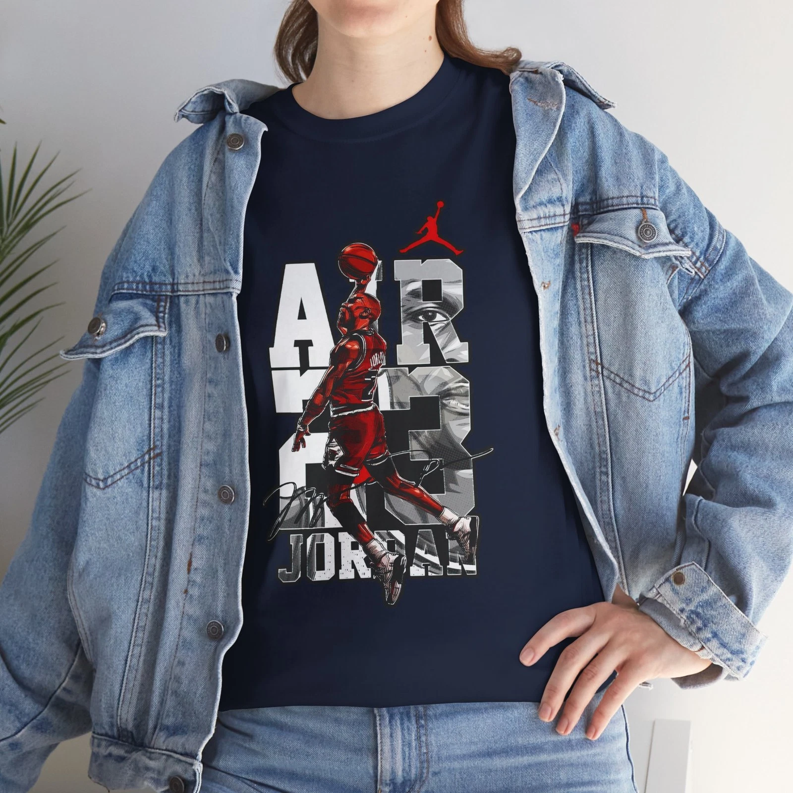 Michael Jordan Graphic T-Shirt | Vintage Sportswear