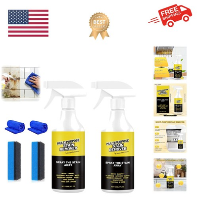 #ad 2PCS Alien Multi Purpose Stain Remover Foam Cleaner Spray A powerful cleane... $36.99