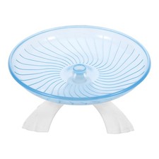  Quiet Hamster Running Wheel: Silent Exercise Spinner with Base Stand - Plastic