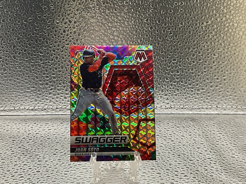 2022 Panini Mosaic Juan Soto Swagger Mosaic Prizm