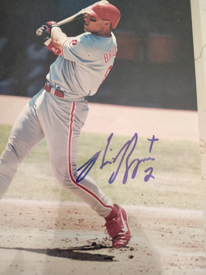 Rico Brogna Autographed Philadelphia Phillies 8x10 Photo. - Image 2 of 2