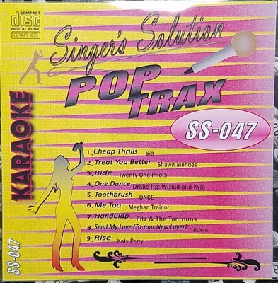 KARAOKE POP ALL STARA CDG 047 SIA,KATY PERRY,ADELE,DNCE,TWENTY ONE PILOTS , SING