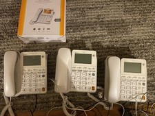 AT T CL4940 Single Line Corded Phones Qty 3 