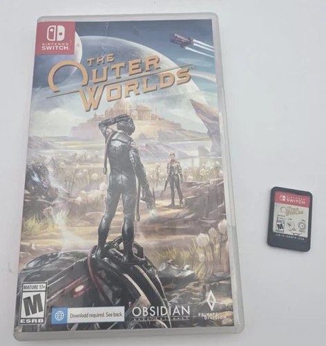 Nintendo Switch - The Outer Worlds 2020 (M/Mature 17+) First Person Action RPG