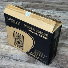 Micca M-6S 6.5 Inch 2-Way in-Wall Speaker for Home Theater Audio Music Movies