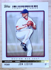 Jon Lester /50 ⚡2009 Topps - Ticket To Stardom - Red Sox
