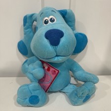 Nickelodeon Blue's Clues Medium Blue Dog Plush Doll Stuffed Animal 14-24in