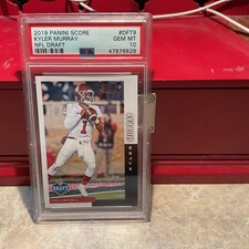 2019 Score - Nfl Draft Kyler Murray #DFT-9 (RC) PSA 10 