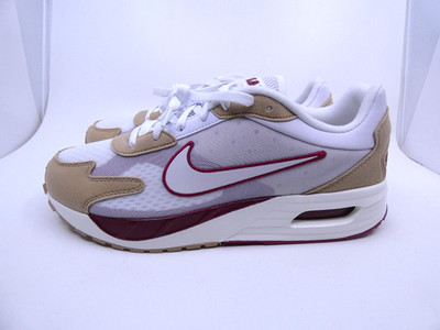 Nike Air Max Solo 'White Hemp Noble Red' Men's Shoes DX3666-101 Sz 10.5