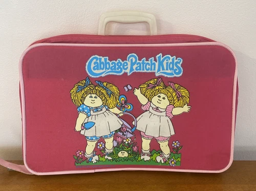 Vintage 1983 Cabbage Patch Kids Doll Suitcase