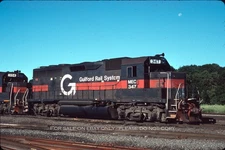 Maine Central Guilford GP40 347 - 3/4 roster view - 2005            12/25 BB-7