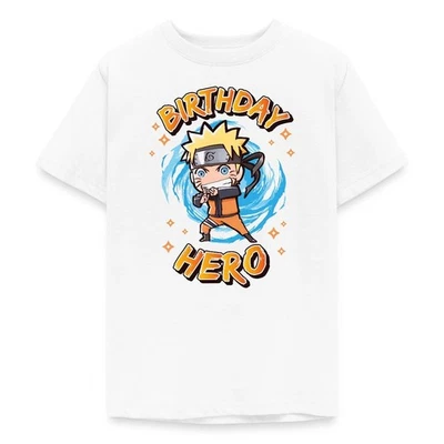 Naruto Shippuden Birthday Hero Geburtstags-Design Teenager T-Shirt - Bild 1 von 4