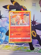 Pokémon Rapidash 100 HP Carta Rara Spada e Scudo Tempesta Argento 022/195 Holo