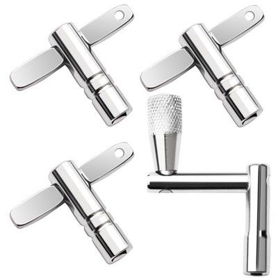 4 Pack Drum Keys  Universal Tool for Tuning High Tension Drums, Includes Spee...