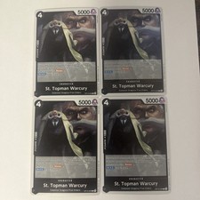 Playset St. Topman Warcury OP13-089 Carrying On His Will Foil (X4)