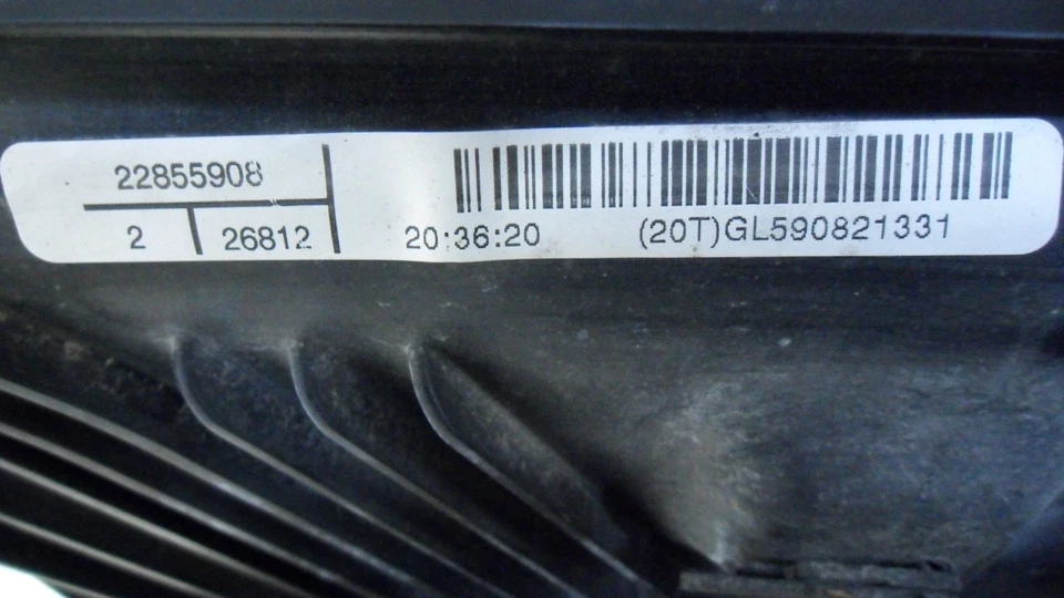 2009-2012 Chevrolet Traverse Engine Cooling Fan Assembly 3.6L Used 22855908 OEM Foto 2 de 4