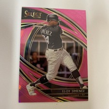 Eloy Jimenez 2020 Select Pink Prizm Premier Level 6/10 White Sox