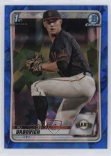 2020 Bowman Chrome Draft Sapphire Edition RJ Dabovich #BD-148 17yt