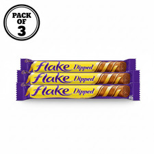 Cadbury Dipped Flake with Milk Chocolate 1.12 oz (32g) (Dubai) - (Pack of 3)