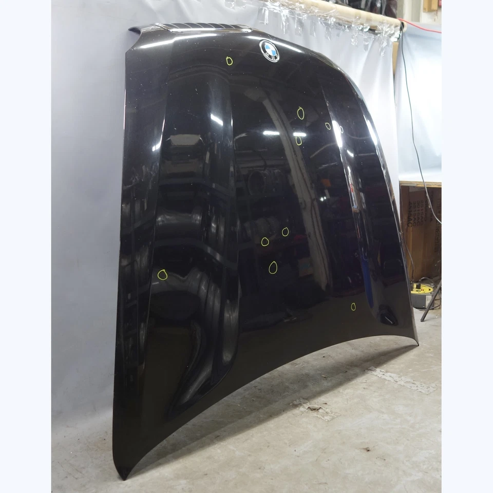 Capô painel capô preto safira danificado 2007-2014 BMW E70 X5 E71 X6 FABRICANTE DE EQUIPAMENTO ORIGINAL - Imagem 3 de 4
