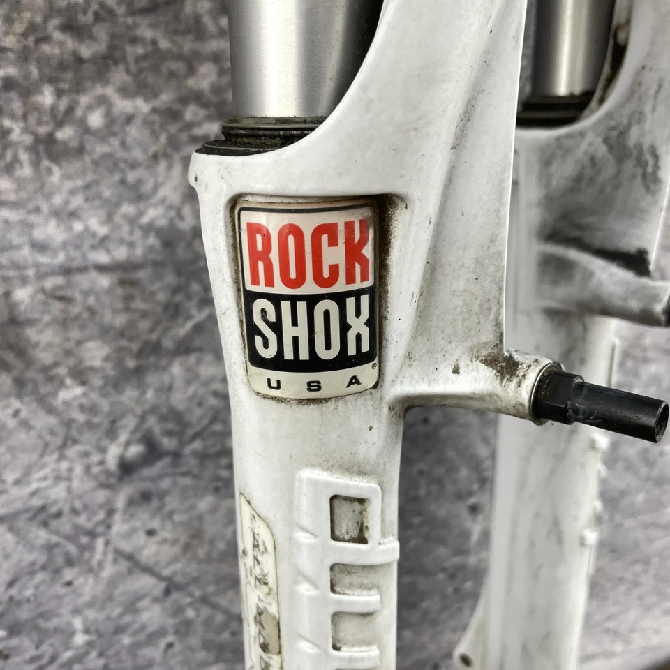 Vintage RockShox Duke XC Suspension Fork 1 1/8 28.6 Air Oil 26 MTB Disc V-Brake - Image 3 of 4