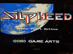 &curren; Silpheed &curren; (Game Disc) Good! Sega CD Disc Only