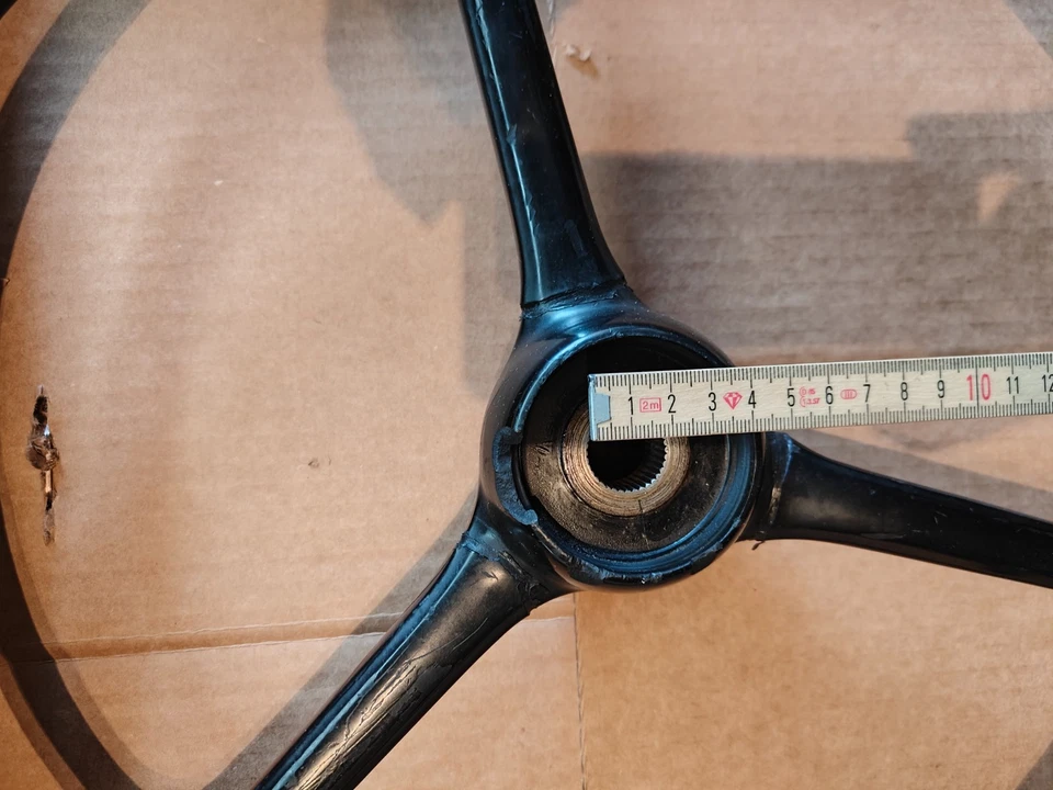 Original Smeller Jeep CJ Lenkrad, uralt, zum Aufarbeiten - Bild 2 von 4