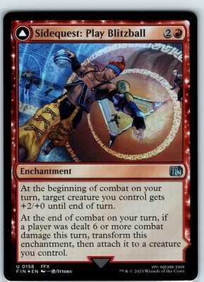 Sidequest: Play Blitzball Foil FINAL FANTASY 158 NM MTG Card