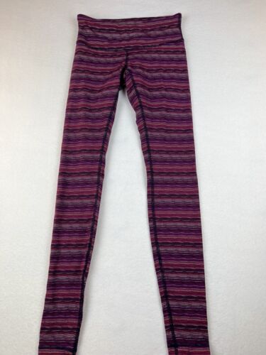 Lululemon High Times Pant Colorful Leggings Women's Size 6