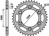 Pignon arrière Monster 900 solution aux vibrations de chaîne pas 520 C45