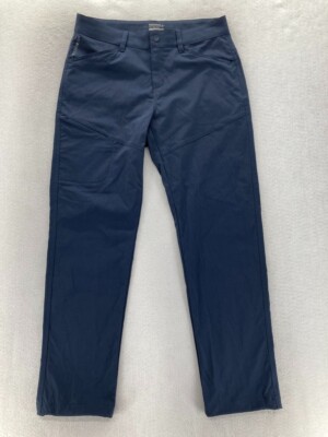 Merrell Hiking Pants Women's 6 Navy Blue Nylon Stretch Cargo Utility Outdoors