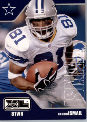 2002 Upper Deck XL Football #141 Raghib Ismail - Dallas Cowboys