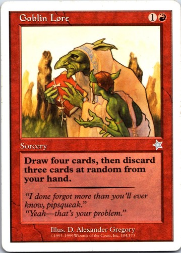 Goblin Lore TENTH 10th Edition (208/383) MTG MAGIC LP | eBay