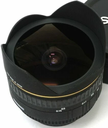 Objetivos ojo de pez Sigma para cámaras