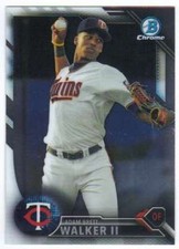 2016 Bowman Chrome Prospect #BCP 135 Adam Brett Walker II Minnesota Twins 